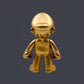 Super Mario Gold Figur